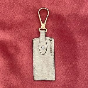 Anya Hindmarch USB holder keychain gold